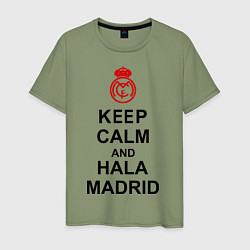 Мужская футболка Keep Calm & Hala Madrid