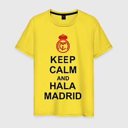 Мужская футболка Keep Calm & Hala Madrid