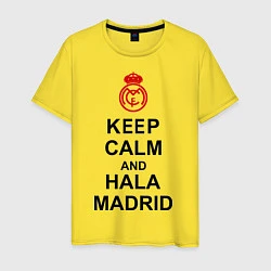 Мужская футболка Keep Calm & Hala Madrid