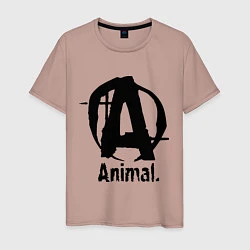 Мужская футболка Animal Logo