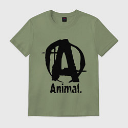 Мужская футболка Animal Logo