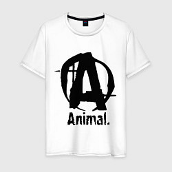 Мужская футболка Animal Logo