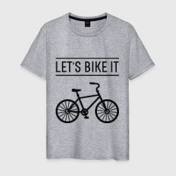 Мужская футболка Lets bike it