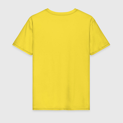 Мужская футболка Счастливая жизнь / Желтый – фото 2