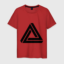 Мужская футболка Triangle Visual Illusion