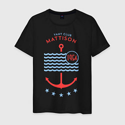 Мужская футболка MATTISON яхт-клуб