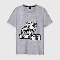 Мужская футболка Train Hard
