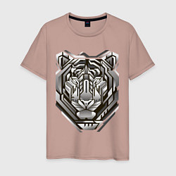 Мужская футболка Geometric tiger