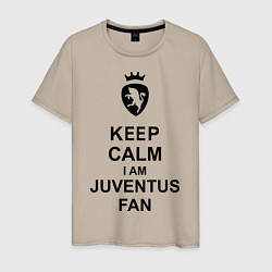 Мужская футболка Keep Calm & Juventus fan