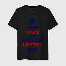 Мужская футболка Keep Calm & Chelsea London fan