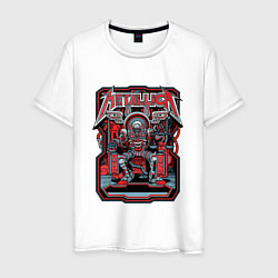 Мужская футболка Metallica: Robot Style