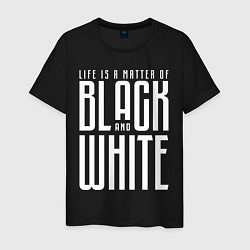 Мужская футболка Juventus: Black & White