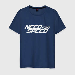Футболка хлопковая мужская Need for Speed, цвет: тёмно-синий