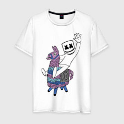 Мужская футболка Marshmello x Llama
