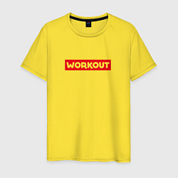 Мужская футболка Obey workout