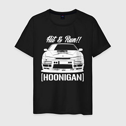 Мужская футболка Nissan Silvia S14 Hoonigan