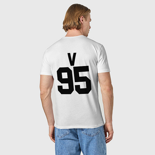 Мужская футболка BTS V / Белый – фото 4