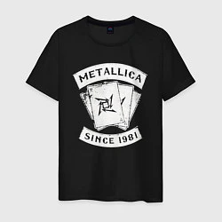 Мужская футболка Metallica Since 1981
