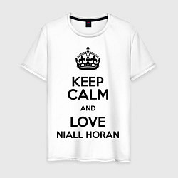 Мужская футболка Keep Calm & Love Niall Horan