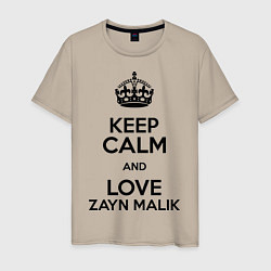 Мужская футболка Keep Calm & Love Zayn Malik
