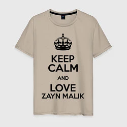 Мужская футболка Keep Calm & Love Zayn Malik