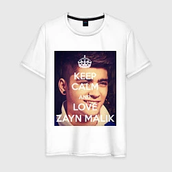 Мужская футболка Keep Calm & Love Zayn Malik