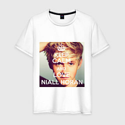 Мужская футболка Keep Calm & Love Niall Horan