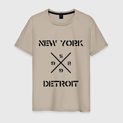Мужская футболка NY Detroit