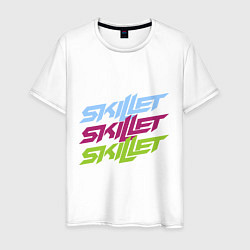 Мужская футболка Skillet Tricolor