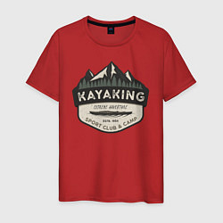 Мужская футболка Kayaking