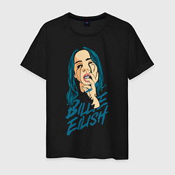 Мужская футболка Billie Eilish: Dark Style