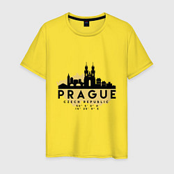 Мужская футболка Прага - Чехия