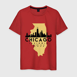 Мужская футболка Чикаго - США