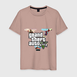 Мужская футболка GTA 5: City