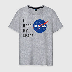Мужская футболка Nasa i need my space