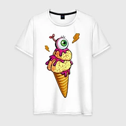 Мужская футболка Zombie ice cream