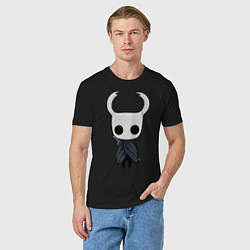 Футболка хлопковая мужская Hollow Knight, цвет: черный — фото 2