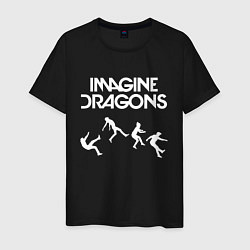 Мужская футболка IMAGINE DRAGONS