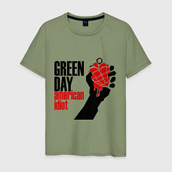 Мужская футболка Green Day: American idiot