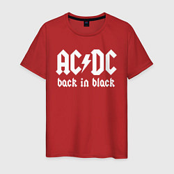 Мужская футболка ACDC BACK IN BLACK