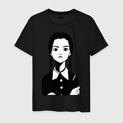 Мужская футболка Wednesday Addams