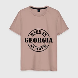 Мужская футболка Made in Georgia (сделано в Грузии)
