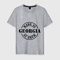Мужская футболка Made in Georgia (сделано в Грузии)