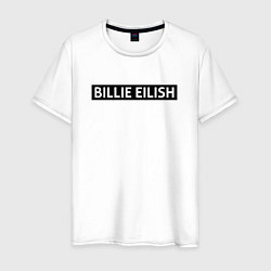 Футболка хлопковая мужская BILLIE EILISH: Lovely, цвет: белый