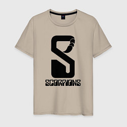 Мужская футболка Scorpions logo