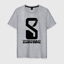 Мужская футболка Scorpions logo