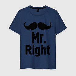 Мужская футболка Мистер прав (парная)
