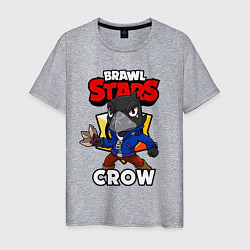 Мужская футболка BRAWL STARS CROW