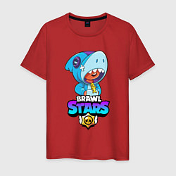 Мужская футболка BRAWL STARS LEON SHARK