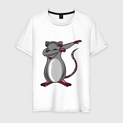 Мужская футболка Dabbing Rat